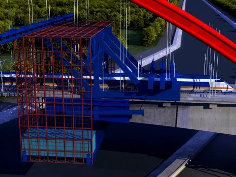 Construction site 3D 모델