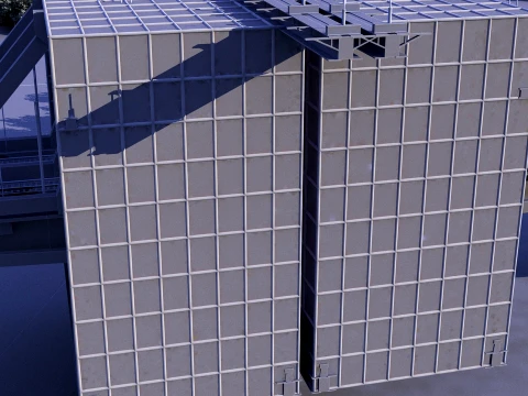 Construction site 3D Model