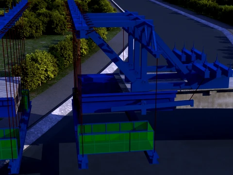 Construction site 3D Model