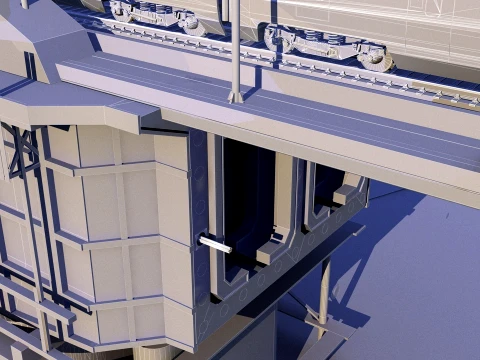 Construction site 3D Model