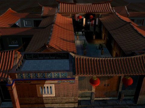 Siheyuan 3D Model