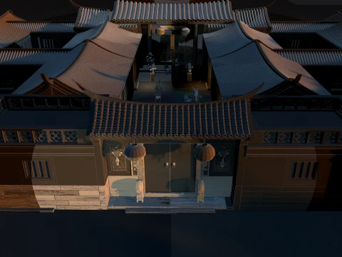 Siheyuan 3D Model