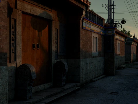 Siheyuan 3D 모델