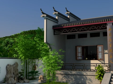 Ancient architecture Modello 3D