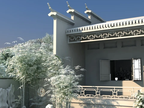 Ancient architecture 3D Model