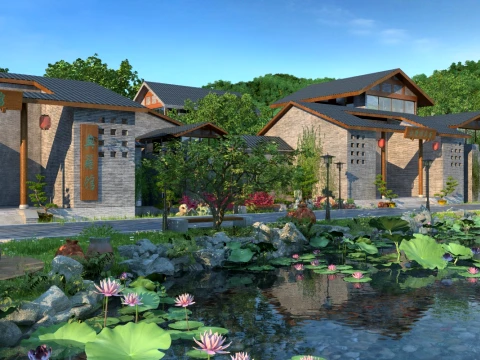Ancient architecture 3D Model