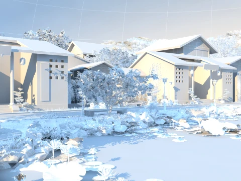Ancient architecture 3D Model