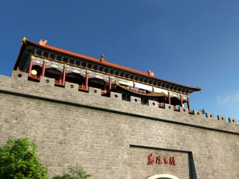 Ancient architecture 3D Model