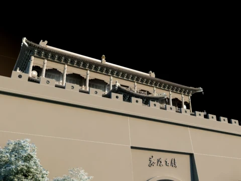 Ancient architecture 3D Model