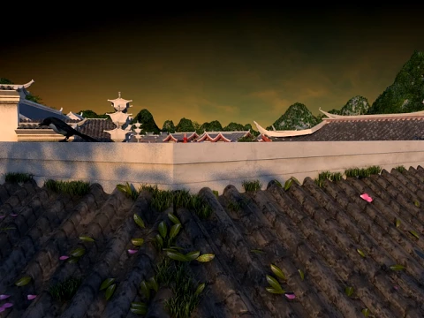 Ancient architecture 3D Model