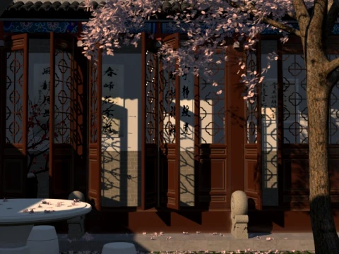 Ancient architecture 3D Model