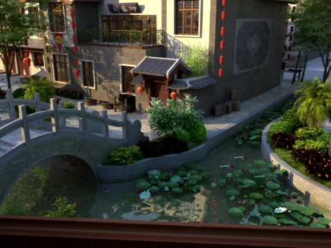 Ancient architecture 3D Model
