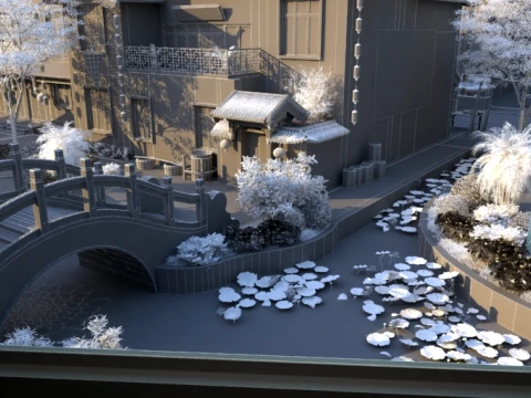 Ancient architecture 3D Model