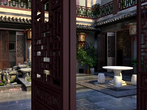 Ancient architecture 3D Model