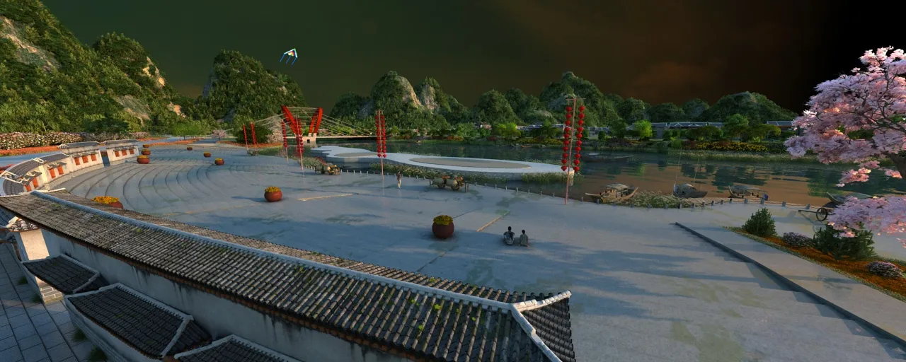 Ancient architecture 3D Model .c4d .max .obj .3ds .fbx .stl .blend 