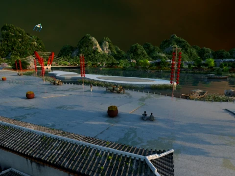 Ancient architecture 3D Model