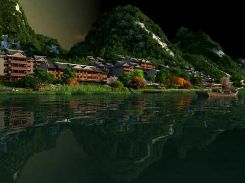 Ancient architecture 3D Model