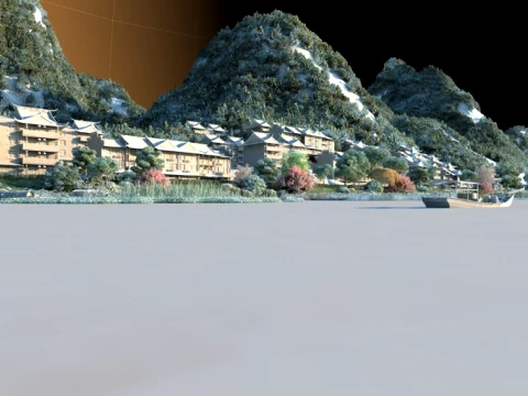 Ancient architecture 3D Model