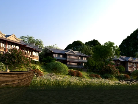 Ancient architecture 3D Model