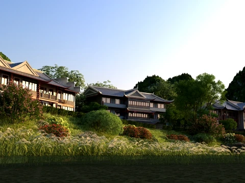 Ancient architecture 3D Model