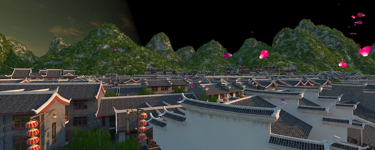 Ancient architecture 3D Model .c4d .max .obj .3ds .fbx .stl .blend 