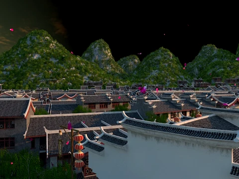 Ancient architecture 3D Model