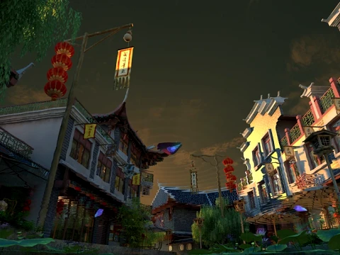 Ancient architecture 3D Model