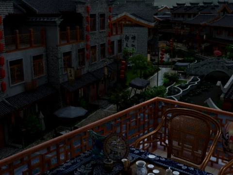 Ancient architecture 3D Model