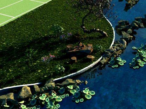 Ancient architecture 3D Model