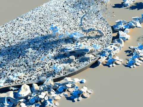 Ancient architecture 3D Model