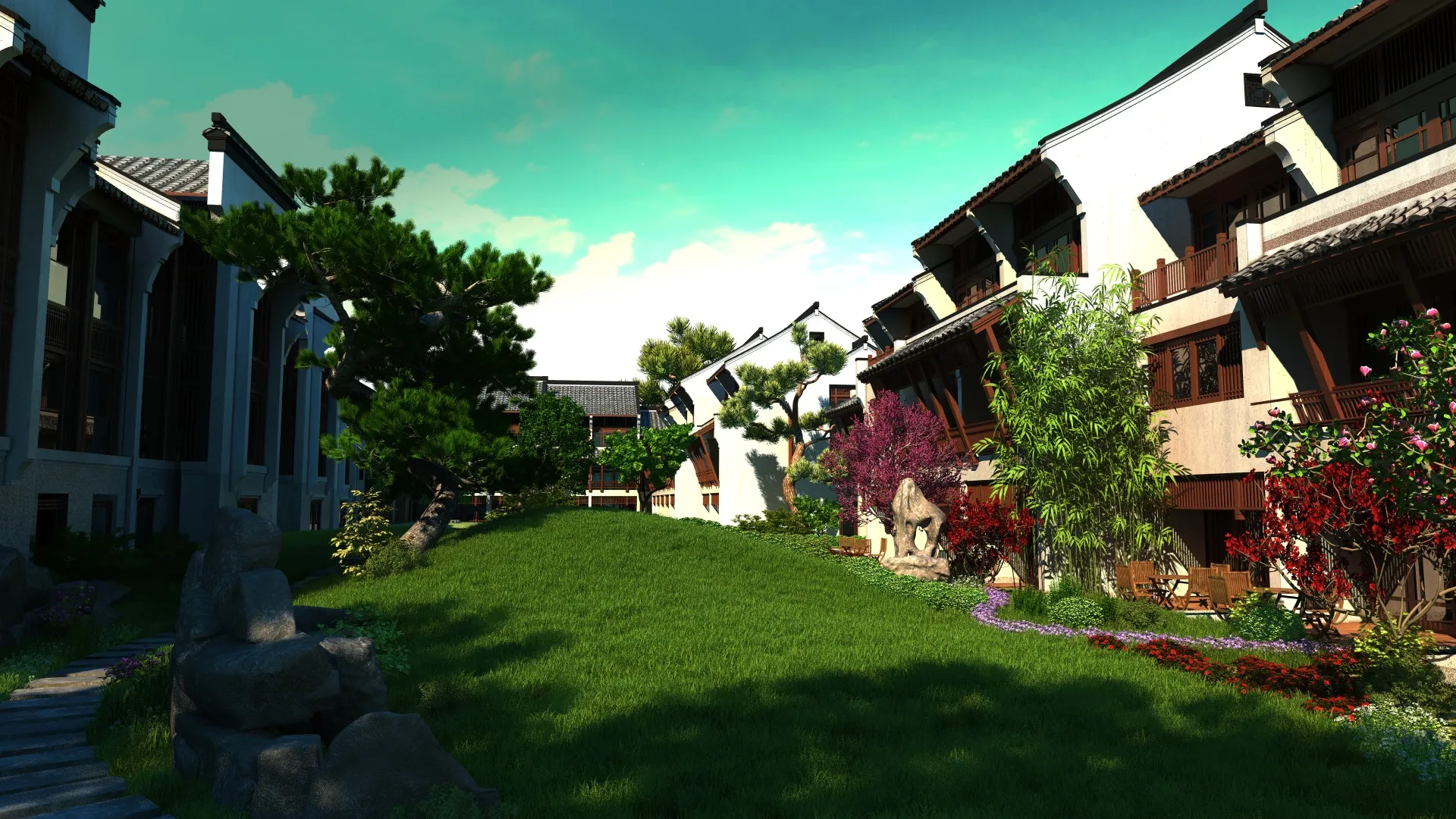 Ancient architecture 3D Model .c4d .max .obj .3ds .fbx .stl .blend