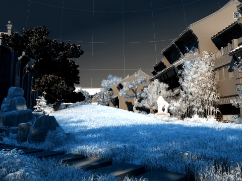 Ancient architecture 3D Model