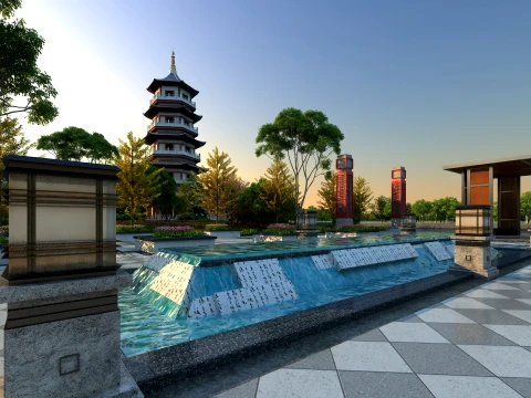 Ancient architecture 3D Model