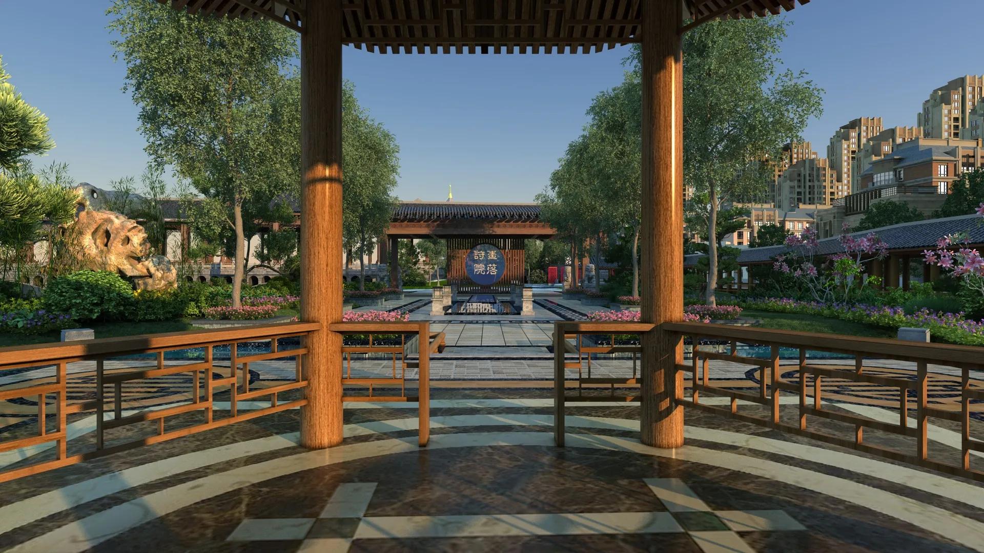 Ancient architecture 3D Model .c4d .max .obj .3ds .fbx .stl .blend 