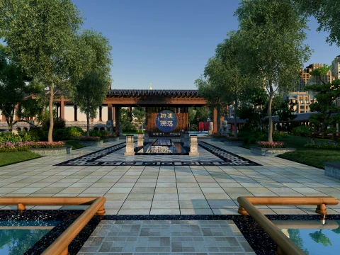 Ancient architecture 3D Model