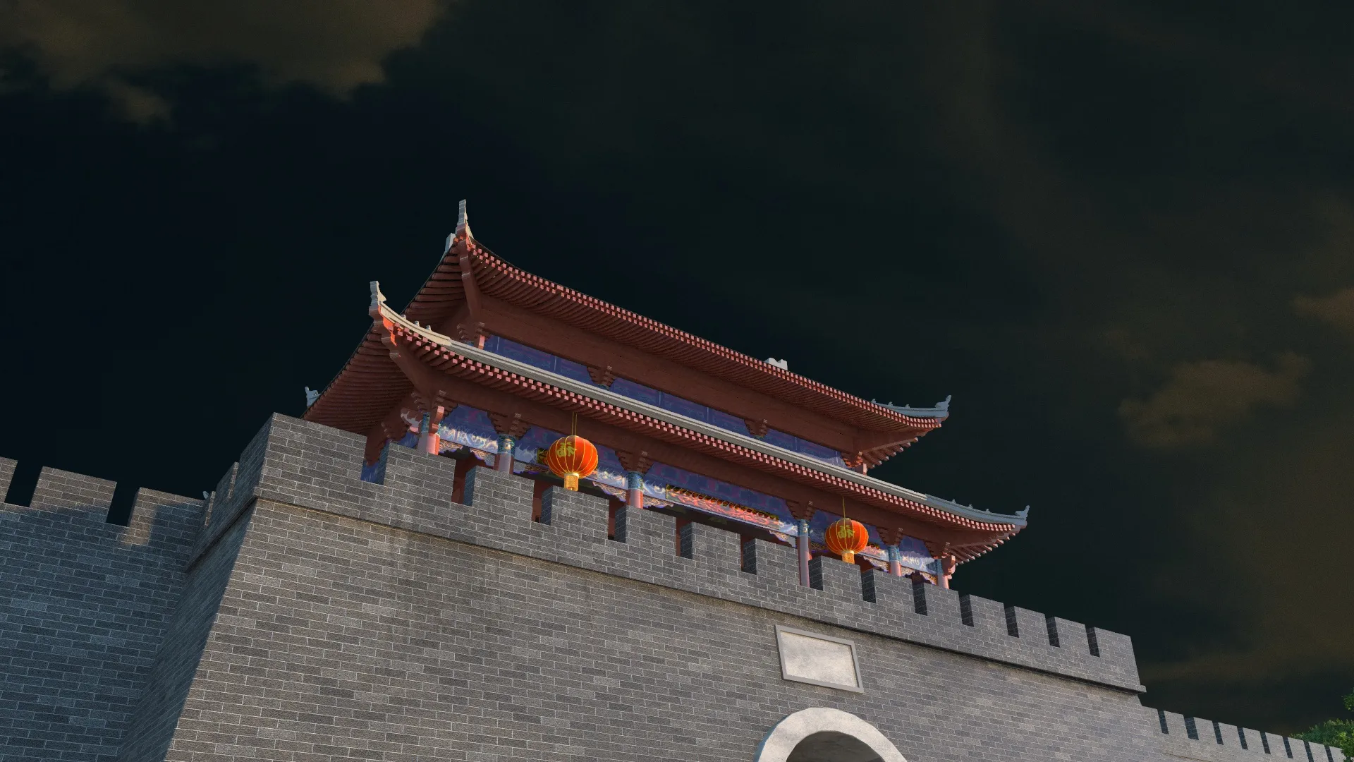 Ancient architecture 3D Model .c4d .max .obj .3ds .fbx .stl .blend 