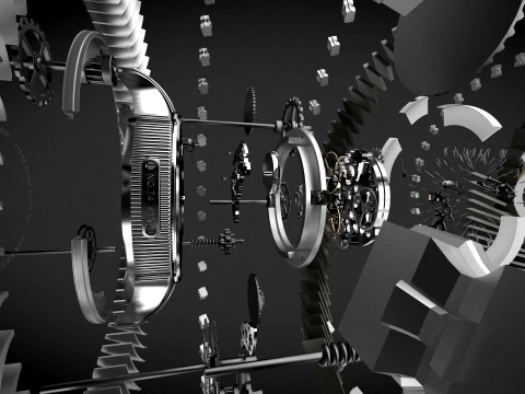 Montaj animasyonunu izleyin 3D Model