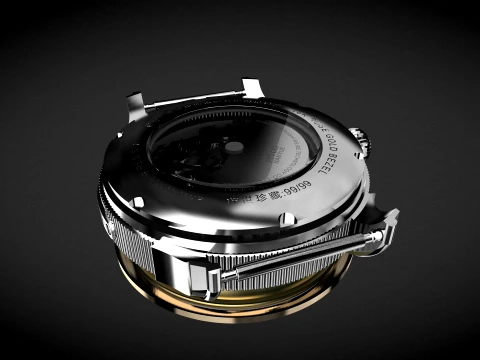 Watch assembly animation 3D Model