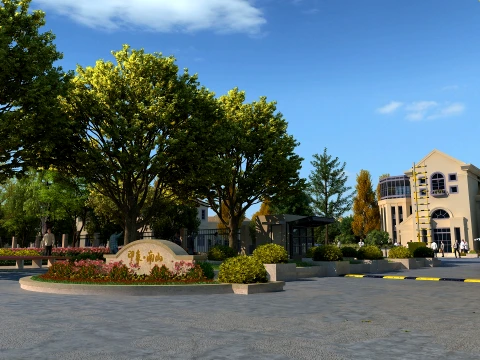 Villa 3D Model