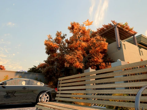 Villa Modelo 3D