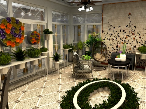 Sunroom 3D Model