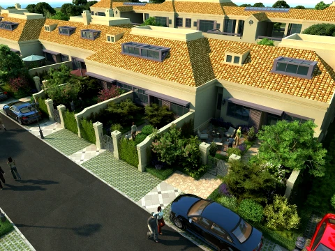 Villa Modello 3D