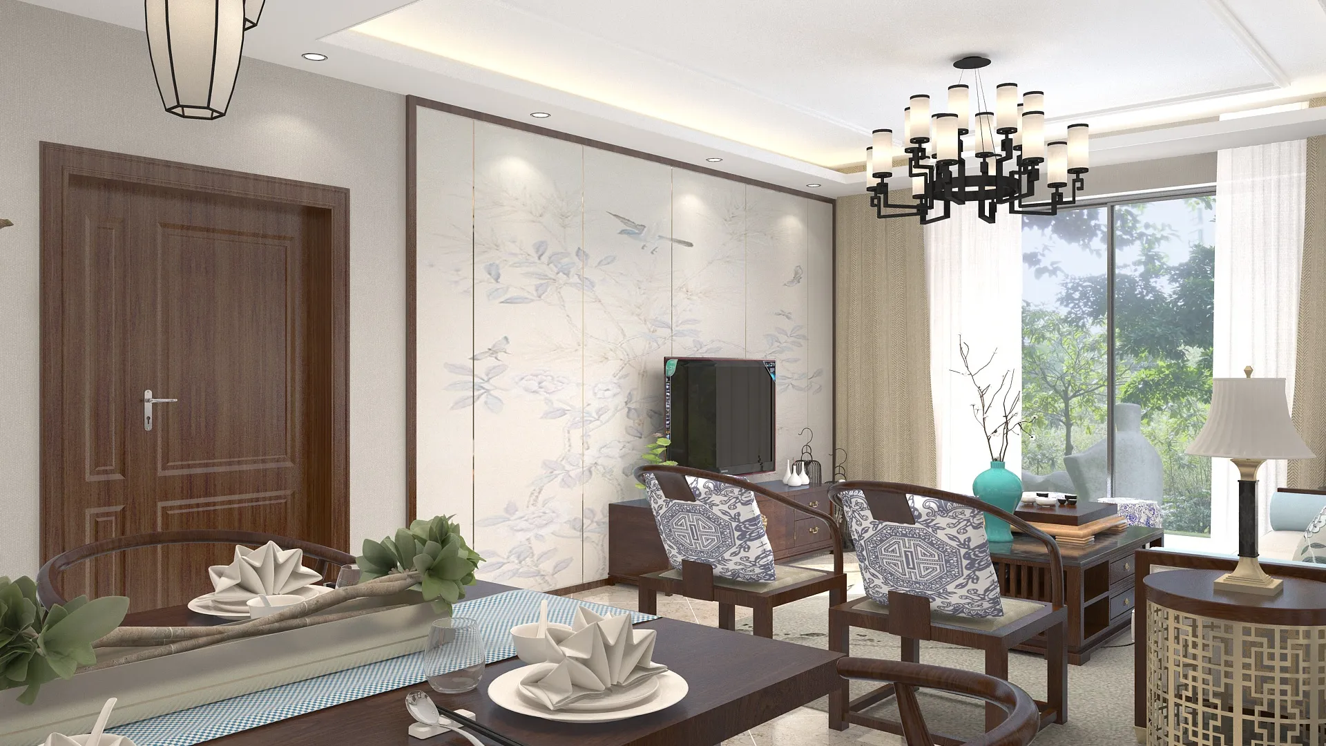 Indoor 3D Model .c4d .max .obj .3ds .fbx .stl .blend 
