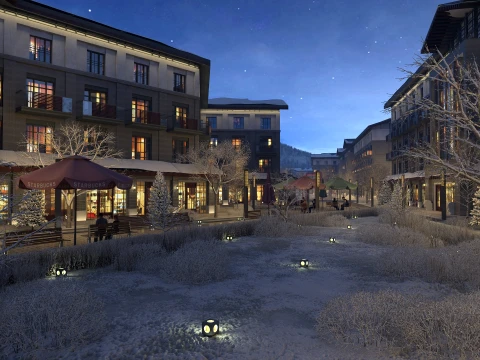 Urban architecture 3D Model