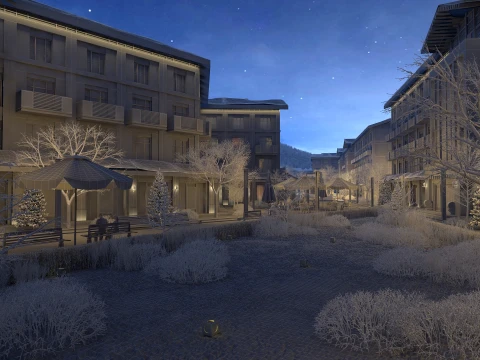 Urban architecture 3D Model