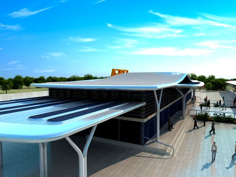 Station 3D Model