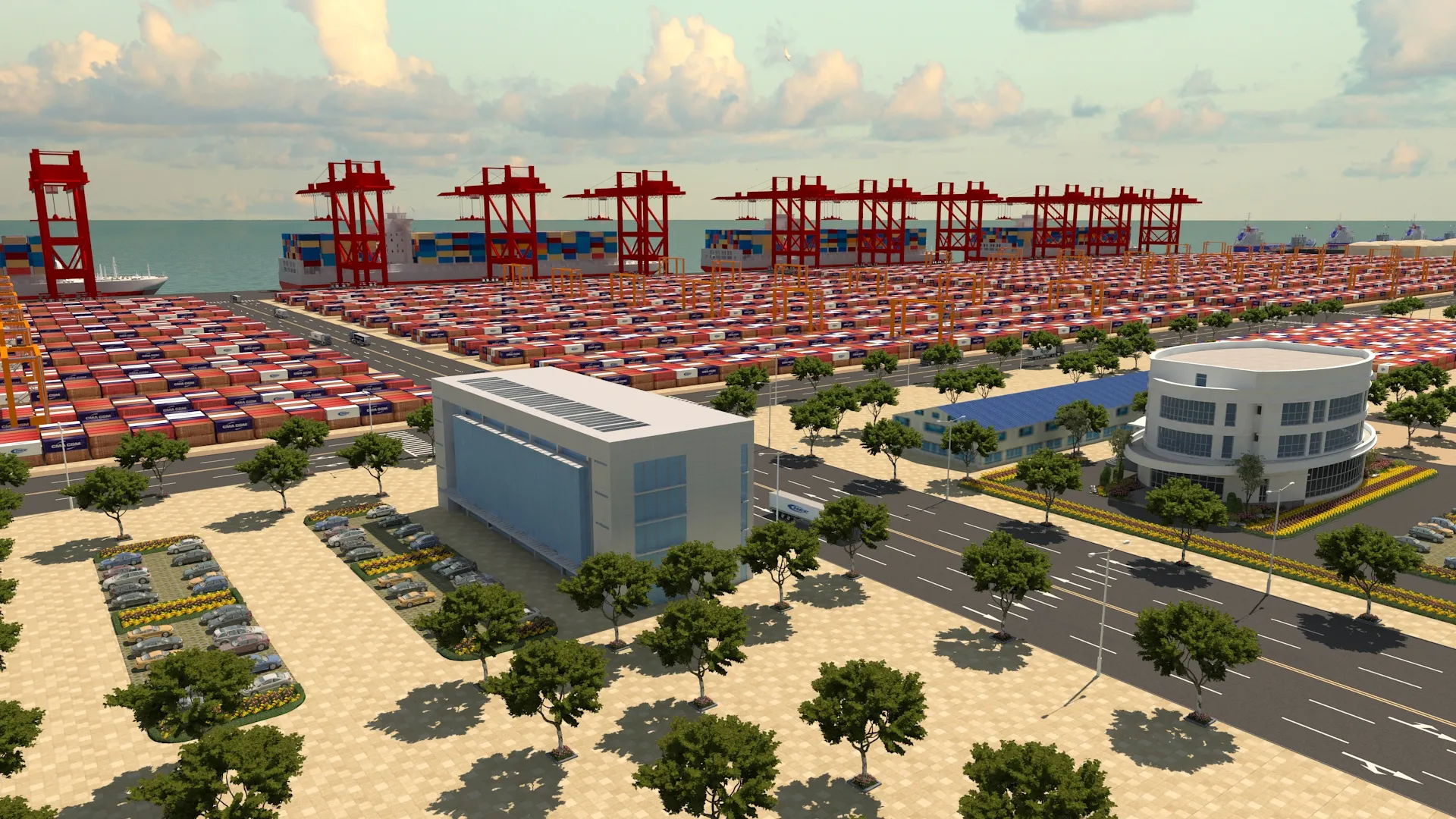 Port 3D Model .c4d .max .obj .3ds .fbx .stl .blend 