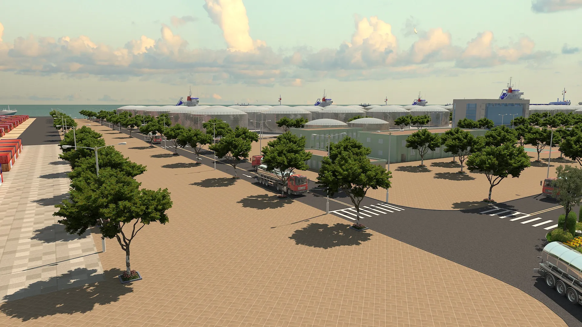 Port 3D Model .c4d .max .obj .3ds .fbx .stl .blend 