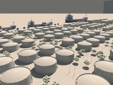 Port 3D Model
