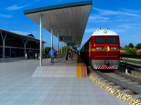 Station 3D Model